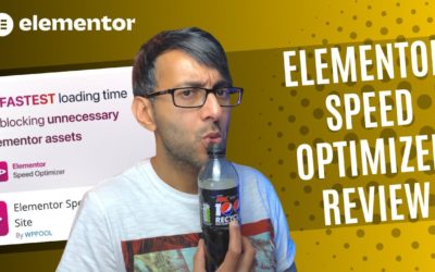 Elementor Speed Optimizer Plugin Review – Elementor WordPress Tutorial