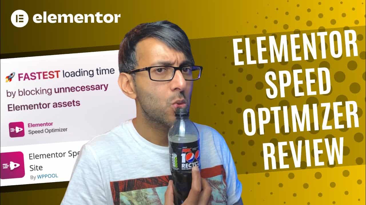 Elementor Speed Optimizer Plugin Review - Elementor Wordpress Tutorial
