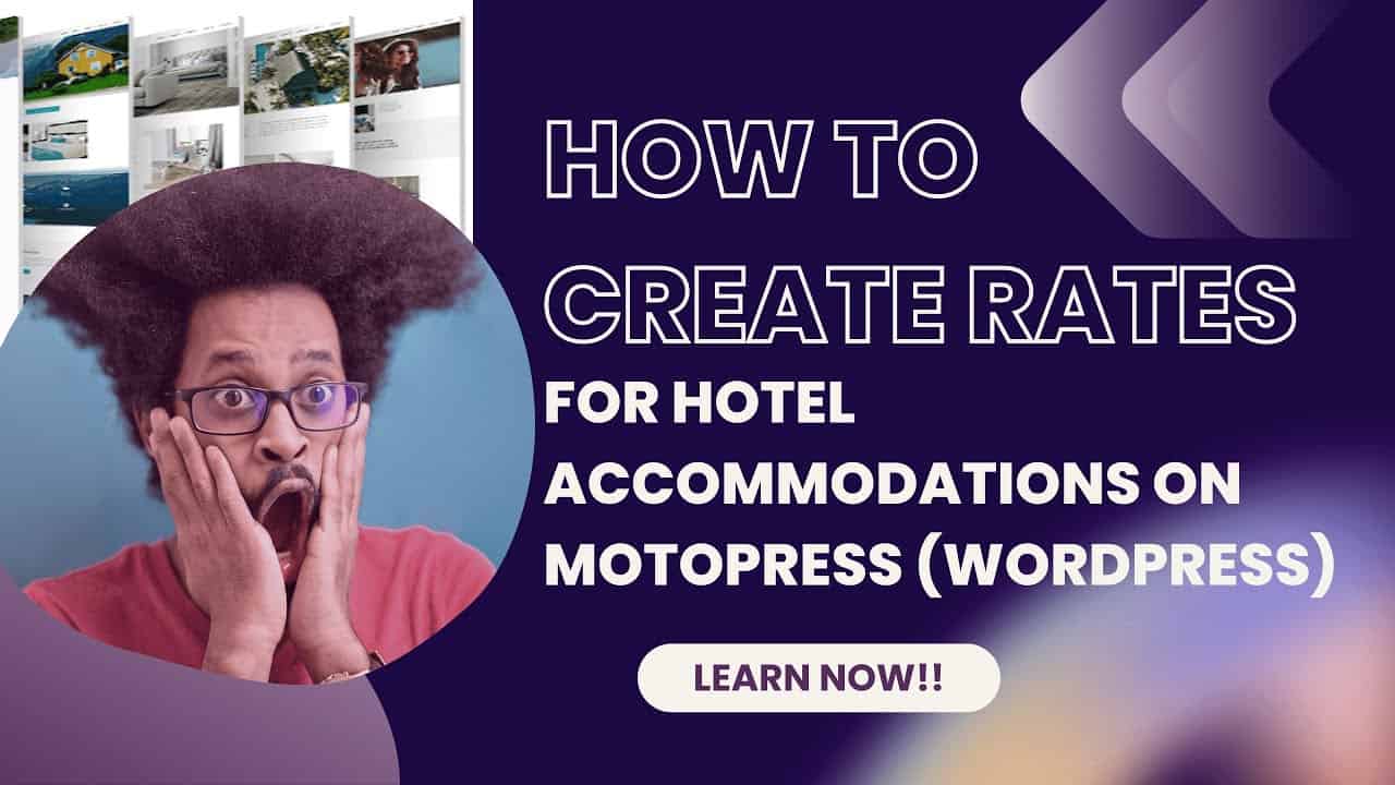 How To Create Rates For Hotel Accommodations on Motopress(WordPress)