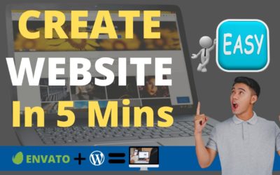 How To Create Website In 5 Mins With Envato Elements