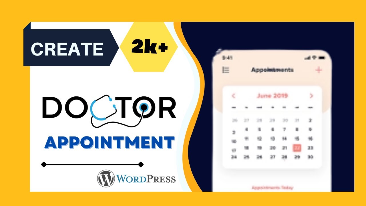 How To Make a Doctor Appointment Booking Website | #WordPress Website