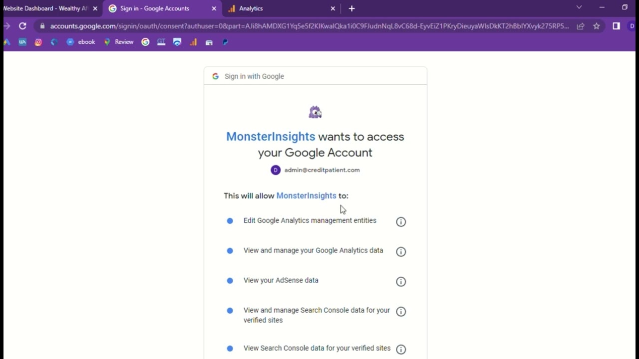 How to Connect Your Wordpress Website to Google Analytics Using MonsterInsights Plugin