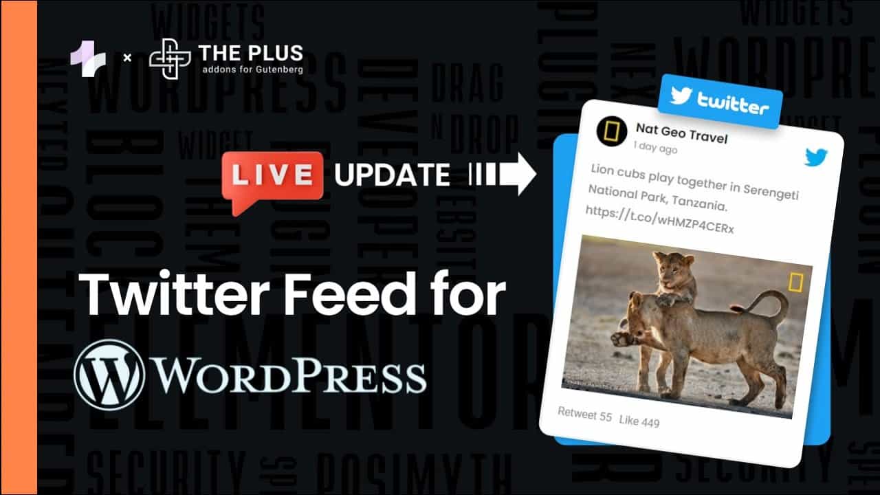 How to Embed Live Twitter Account Feed in WordPress (Gutenberg) — Twitter Trends, List, Retweets etc