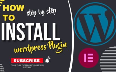 How to Install WordPress Plugin  Step by Step | WordPress Plugin Installation | Elementor Pro | 2022