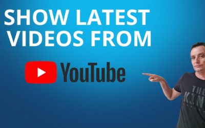 How to Show Latest Videos From a YouTube Channel in WordPress