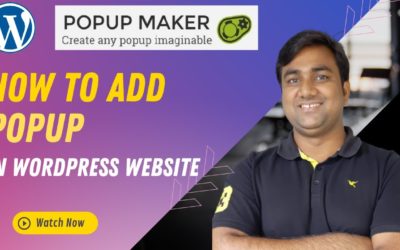 How to add popup in wordpress website