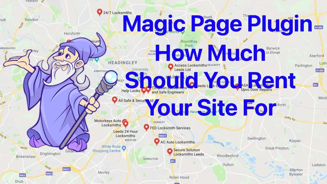Magic Page Plugin Rank And Rent Training - How Much Can You Rent Your Site For?