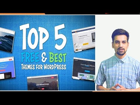 Top 5 BEST FREE WordPress Themes For 2022 (Responsive & Free)