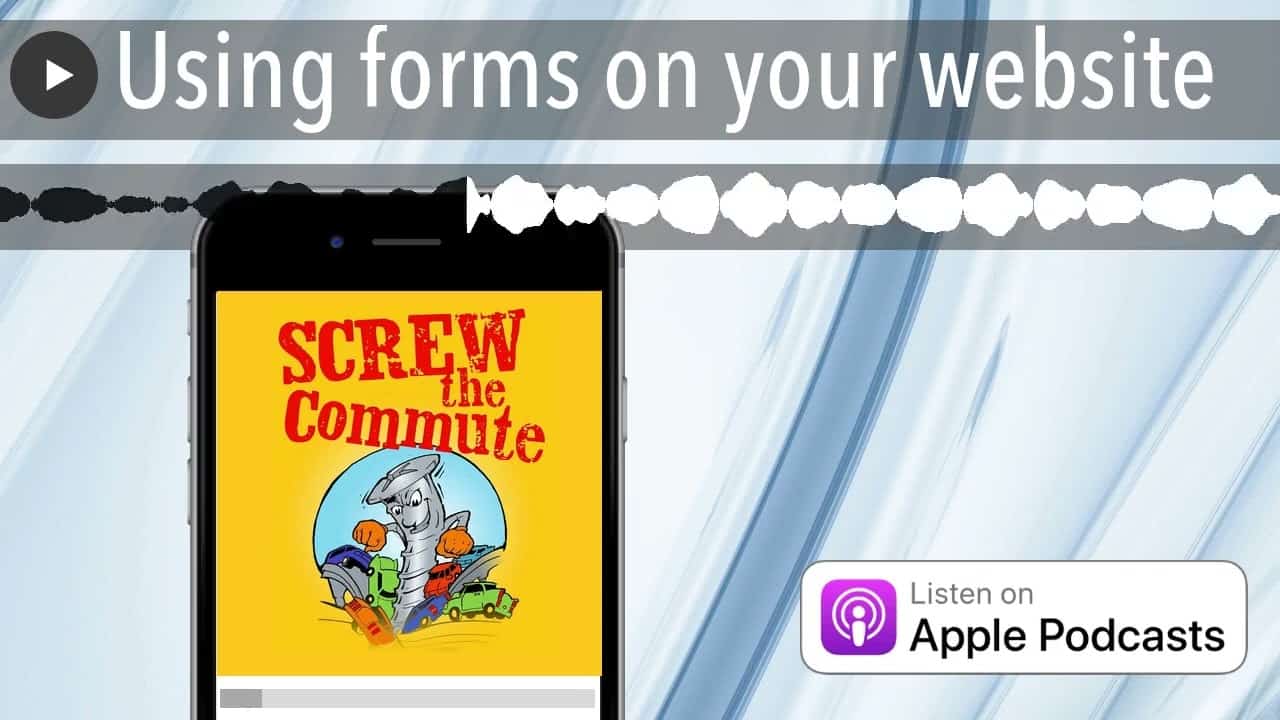 Using forms on your website