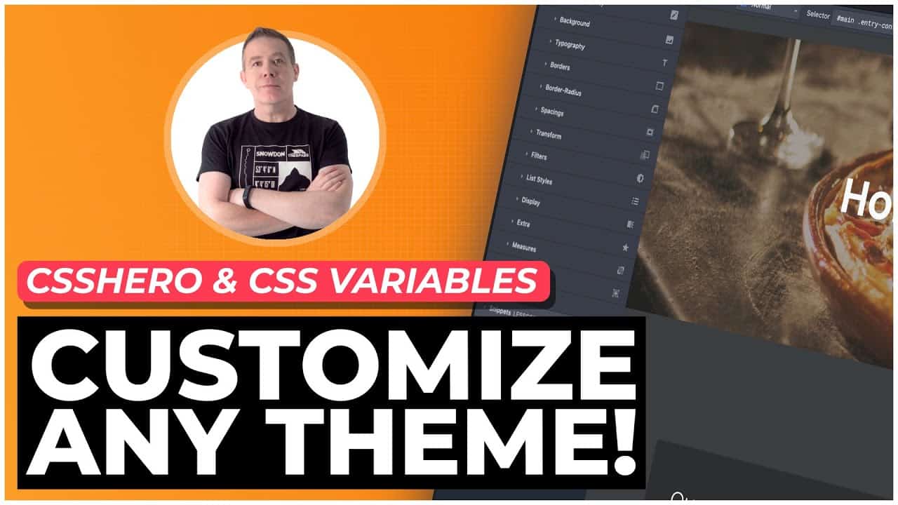 WordPress Theme Customization With CSSHero & CSS Variables