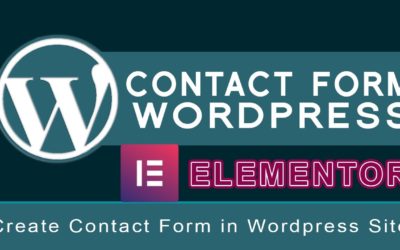 WordPress Elementor Contact Form Create Contact Form WordPress with Elementor Tutorial 2022