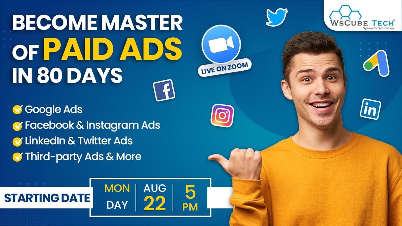 Become Master of Paid Ads in 80 Days | Google Ads, Facebook & Instagram Ads and More