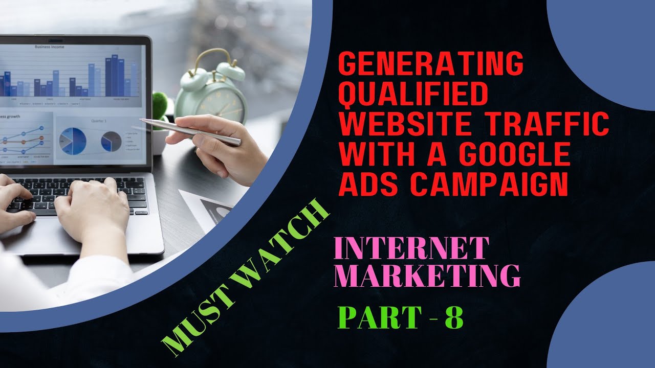 Generating qualified website traffic with a Google ads campaign #internetmarketing #googleads