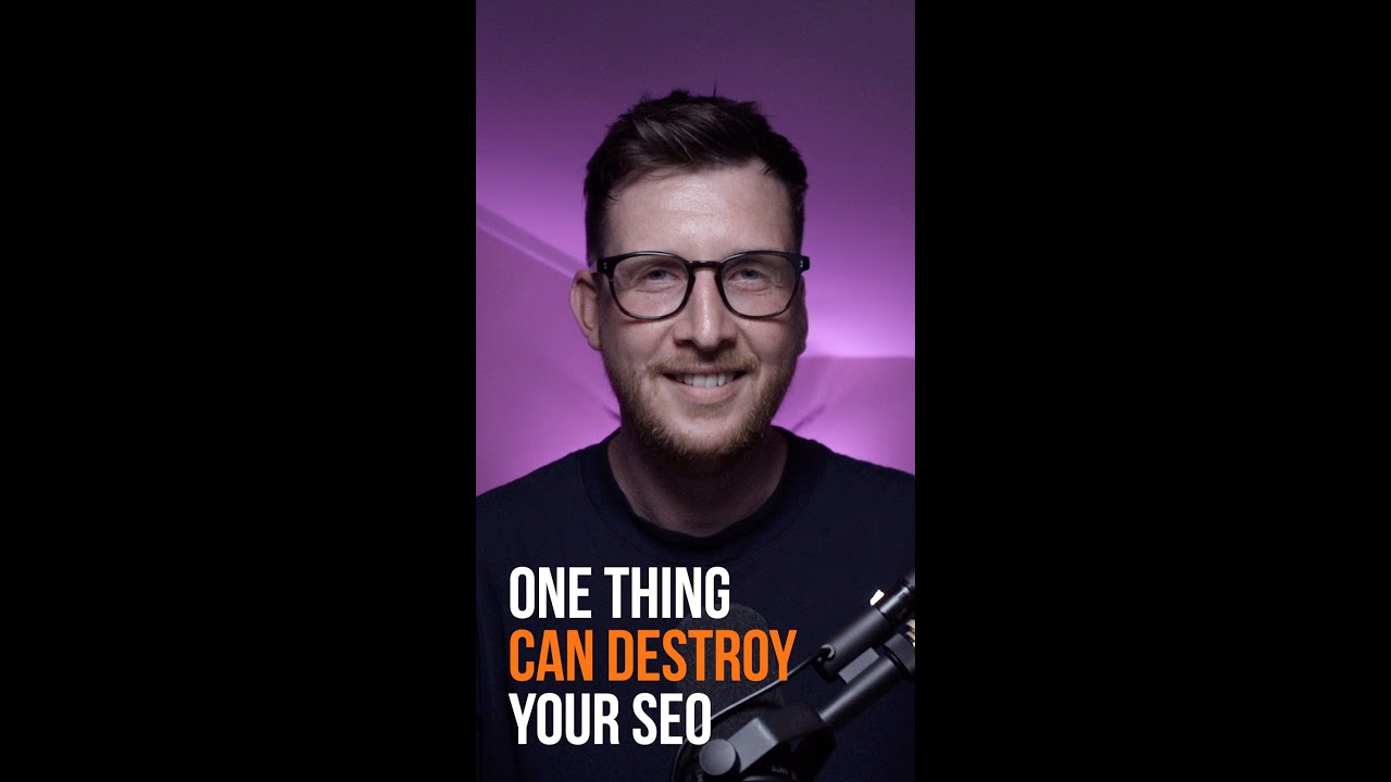 Don't Destroy Your WordPress SEO #shorts