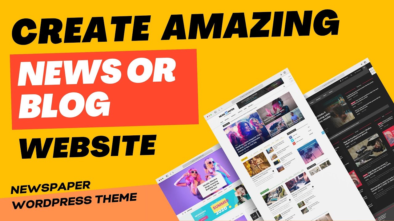 How To Create A Blog Or News Website Newspaper WordPress Theme Setup how-to-create-a-blog-or-news-website-newspaper-wordpress-theme-setup