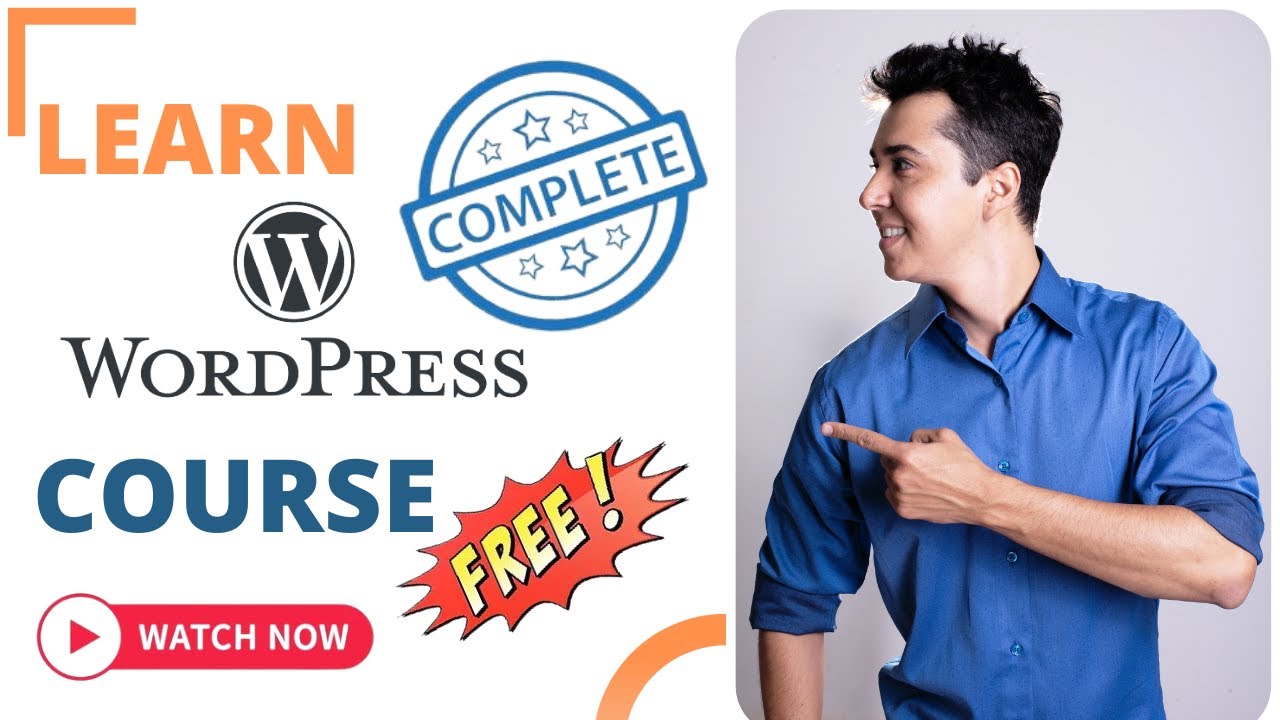 How To Create A Free WordPress Website - With Free Domain & Hosting - Complete Course