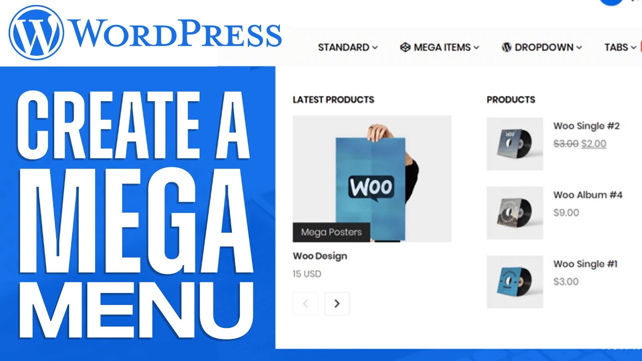 How To Make A Mega Menu On A WordPress Website - 2022 Tutorial