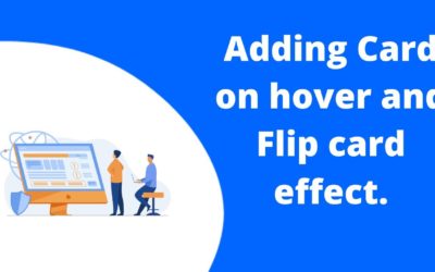 How to Add Card Hover And Flip Card To Your WordPress Website | EducateWP 2022