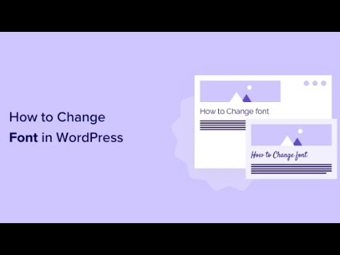 How to Change Fonts in WordPress Theme