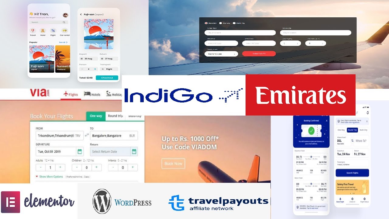 How to Make Tours, Flight & Hotel Booking Website with WordPress | travelpayouts whitelabel