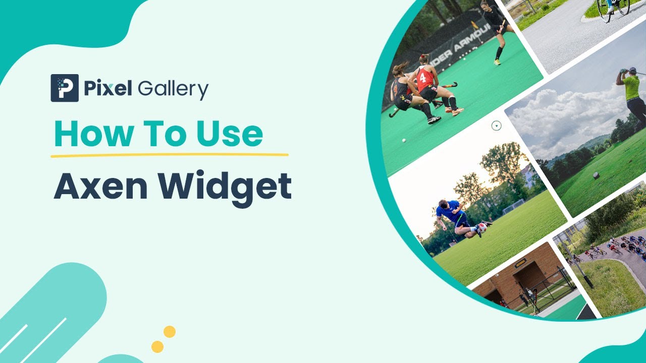 How to Use Axen Widget by Pixel Gallery in Elementor | BdThemes | Elementor Page Buuilder