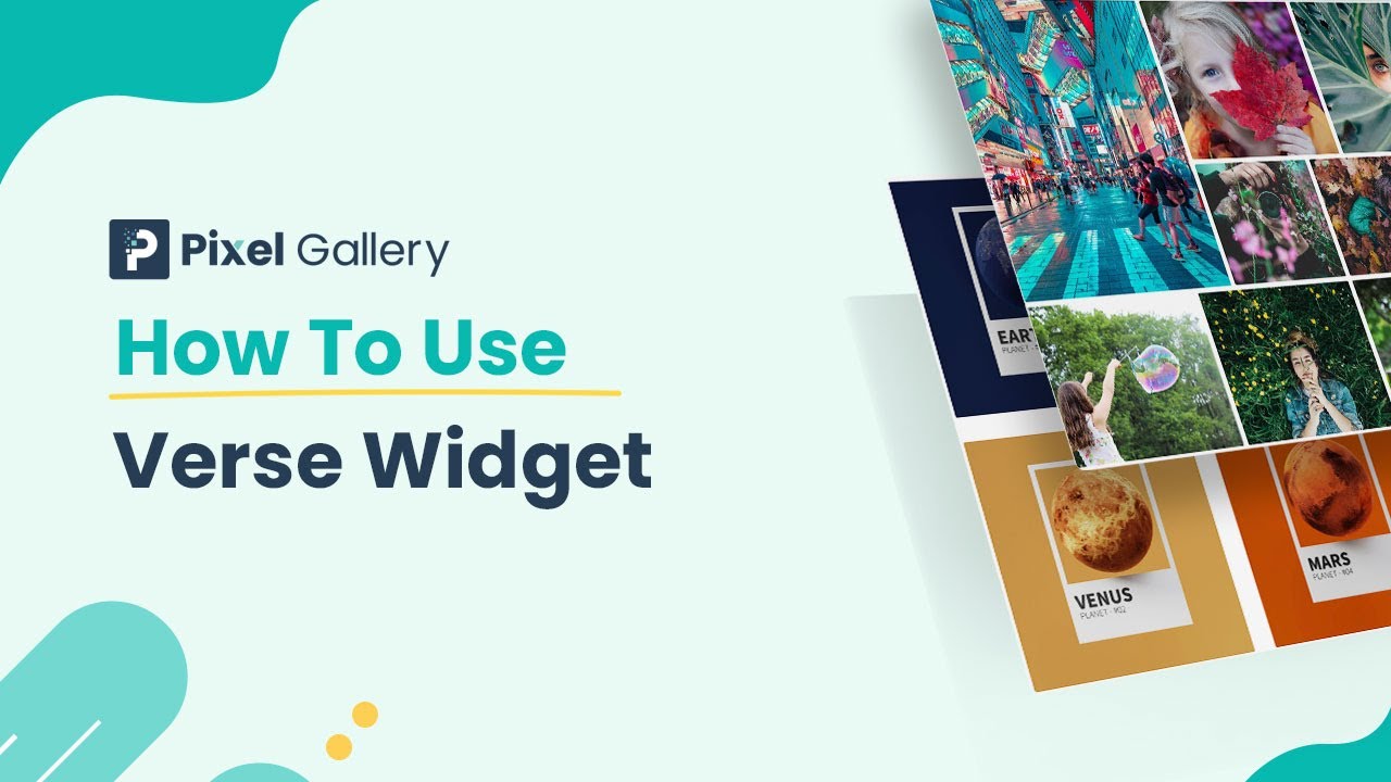 How to Use Verse Widget by Pixel Gallery in Elementor | Free Elementor Plugin | BdThemes