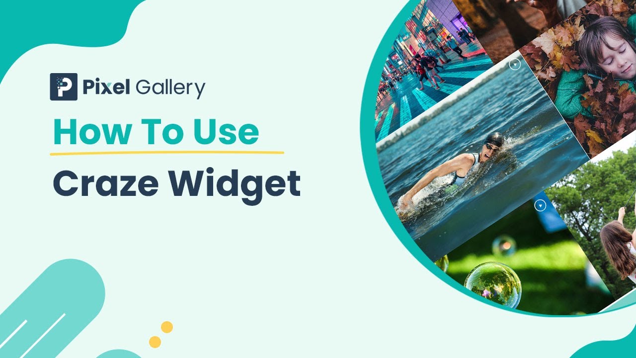How to Use craze gallery Widget by Pixel Gallery in Elementor | BdThemes |Elementor Page Builder