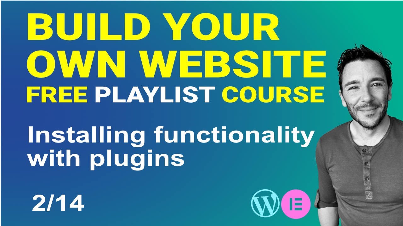 How to install plugins on Wordpress - Build your own Wordpress Website - Free Course 2/14