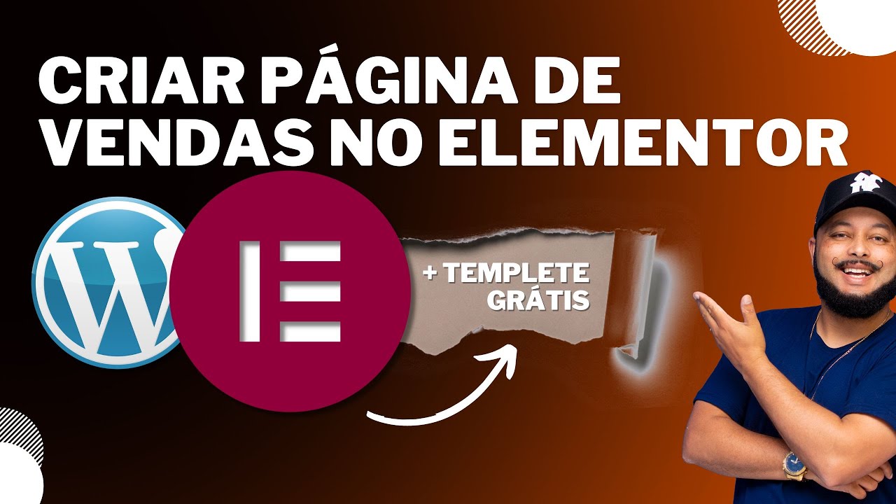 como criar uma pagina de vendas no Elementor