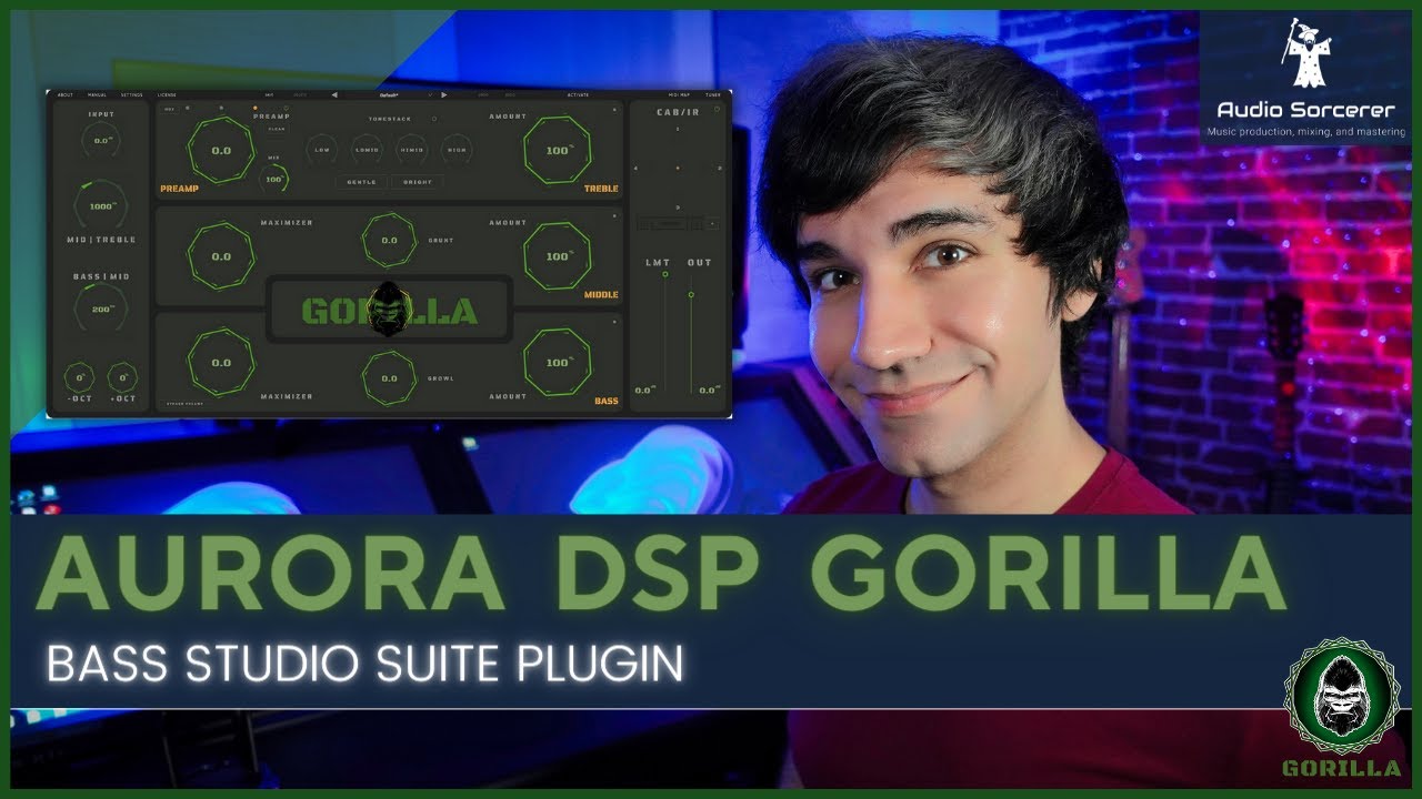 Aurora DSP Gorilla Review & Tutorial | Bass Studio Suite Plugin