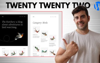 Create a Website With The Twenty Twenty Two Theme from WordPress!