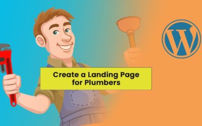 Create a WordPress Website for Plumbers with a Free Theme