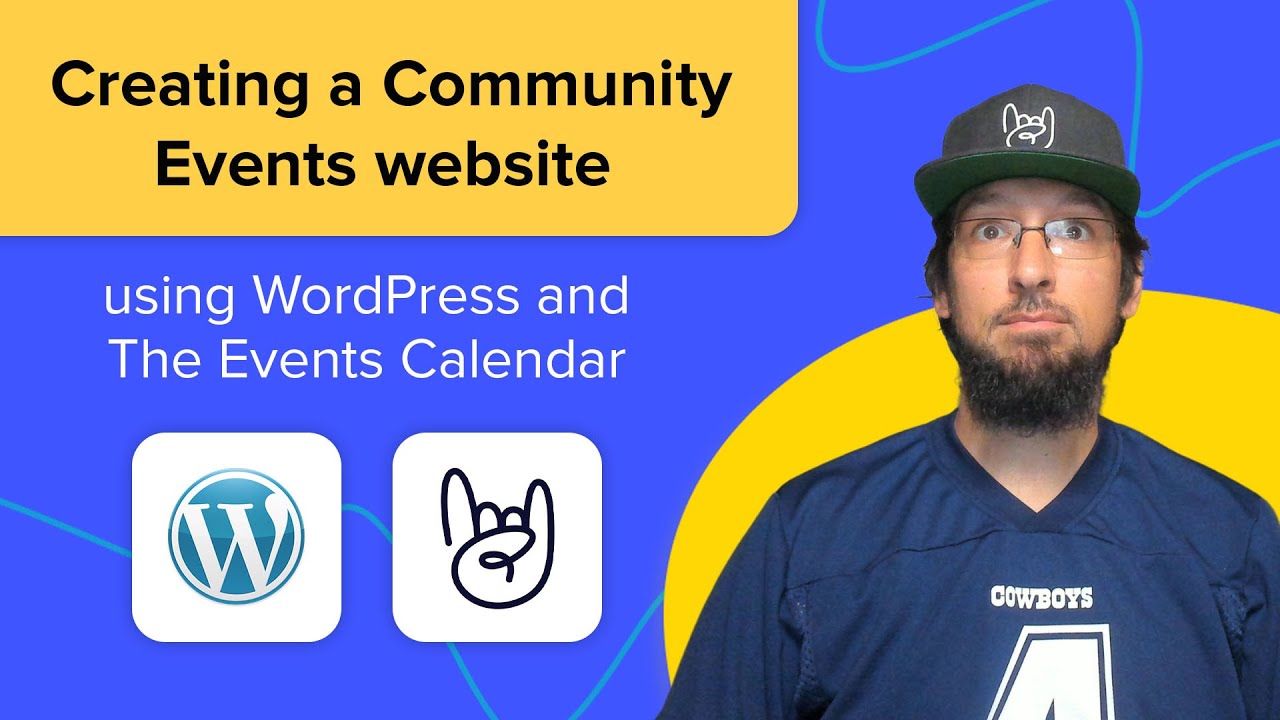 Creating Community Events Website using WordPress and The Events Calendar