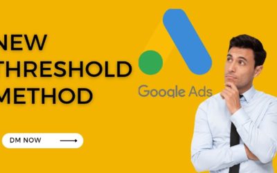 Digital Advertising Tutorials – Google adwords threshold method and  account available,
