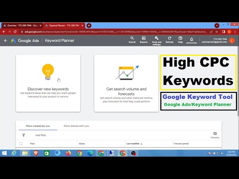 High CPC Keywords - Google Keyword Planner - Google Ads Keyword Research Tool [Google Research Tool]