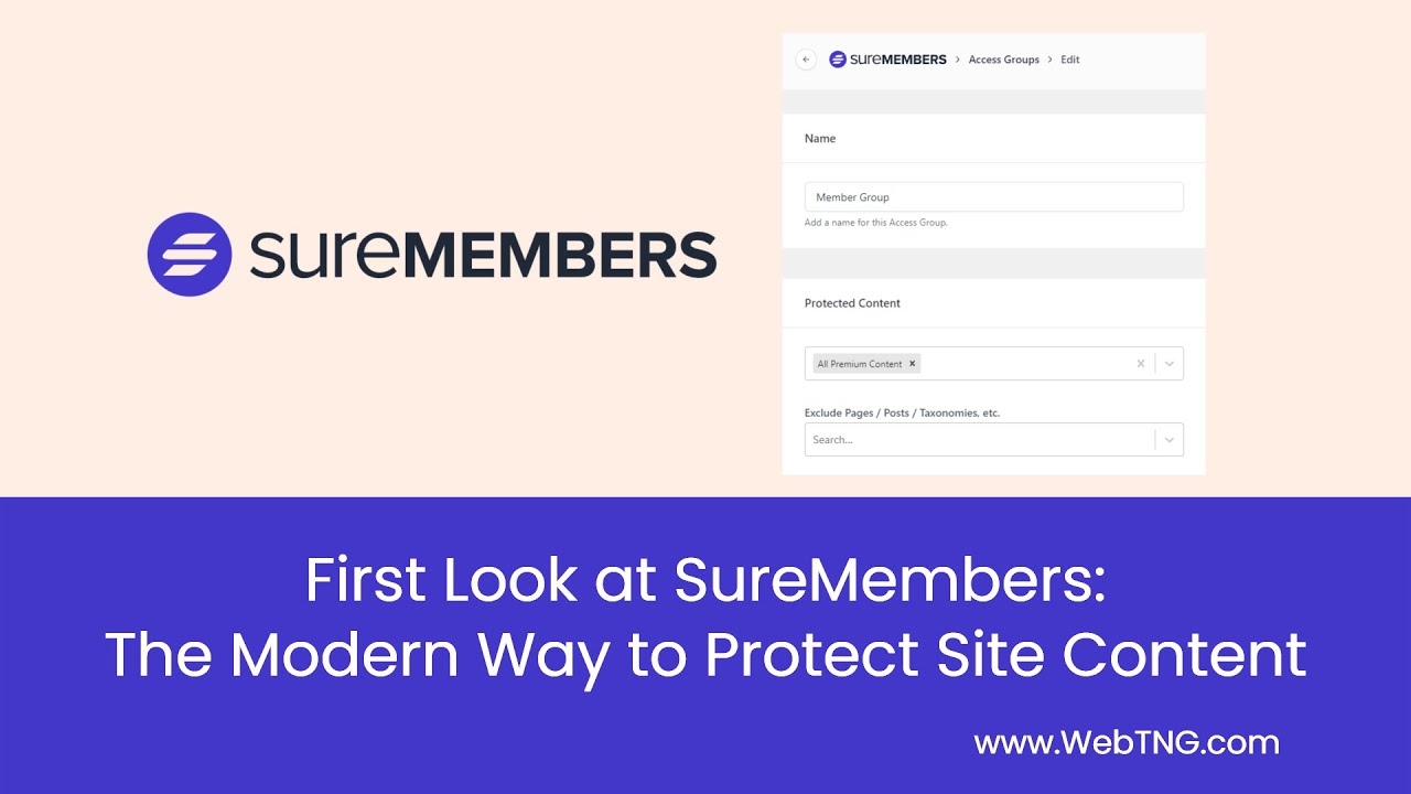 First Look at SureMembers: The Modern Way to Protect Site Content
