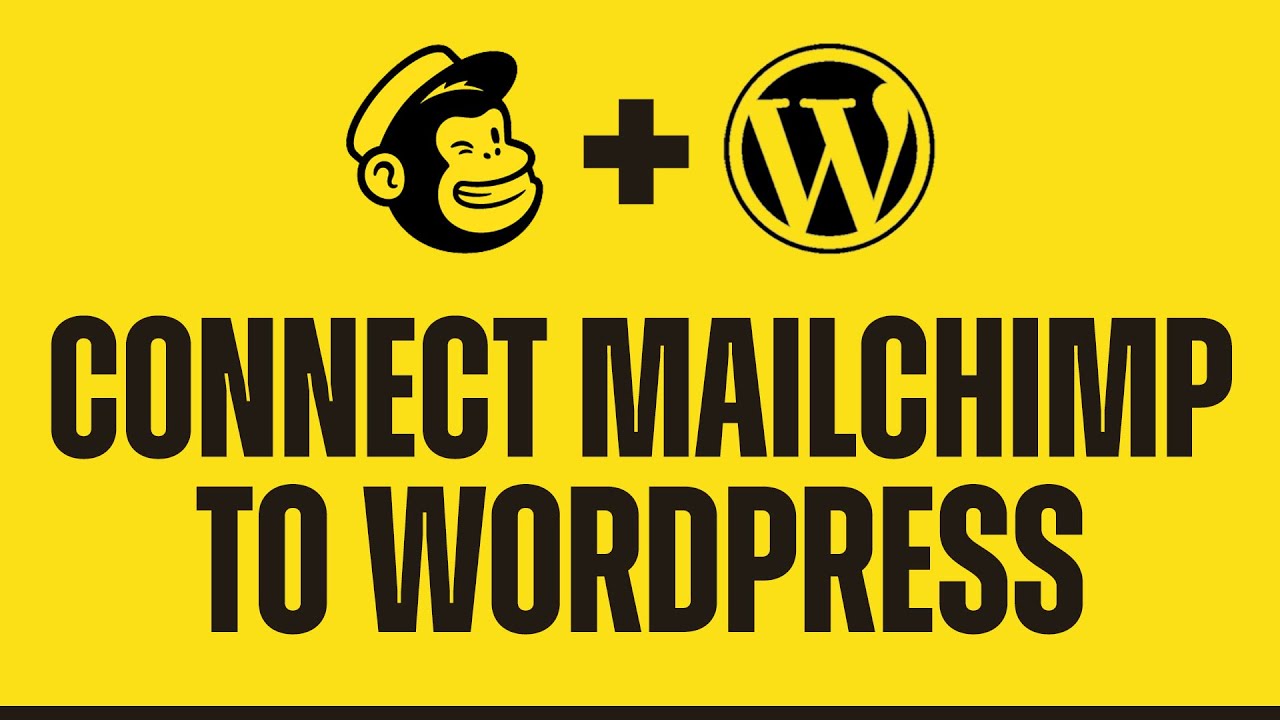How To Connect Mailchimp To WordPress - Beginner's Tutorial
