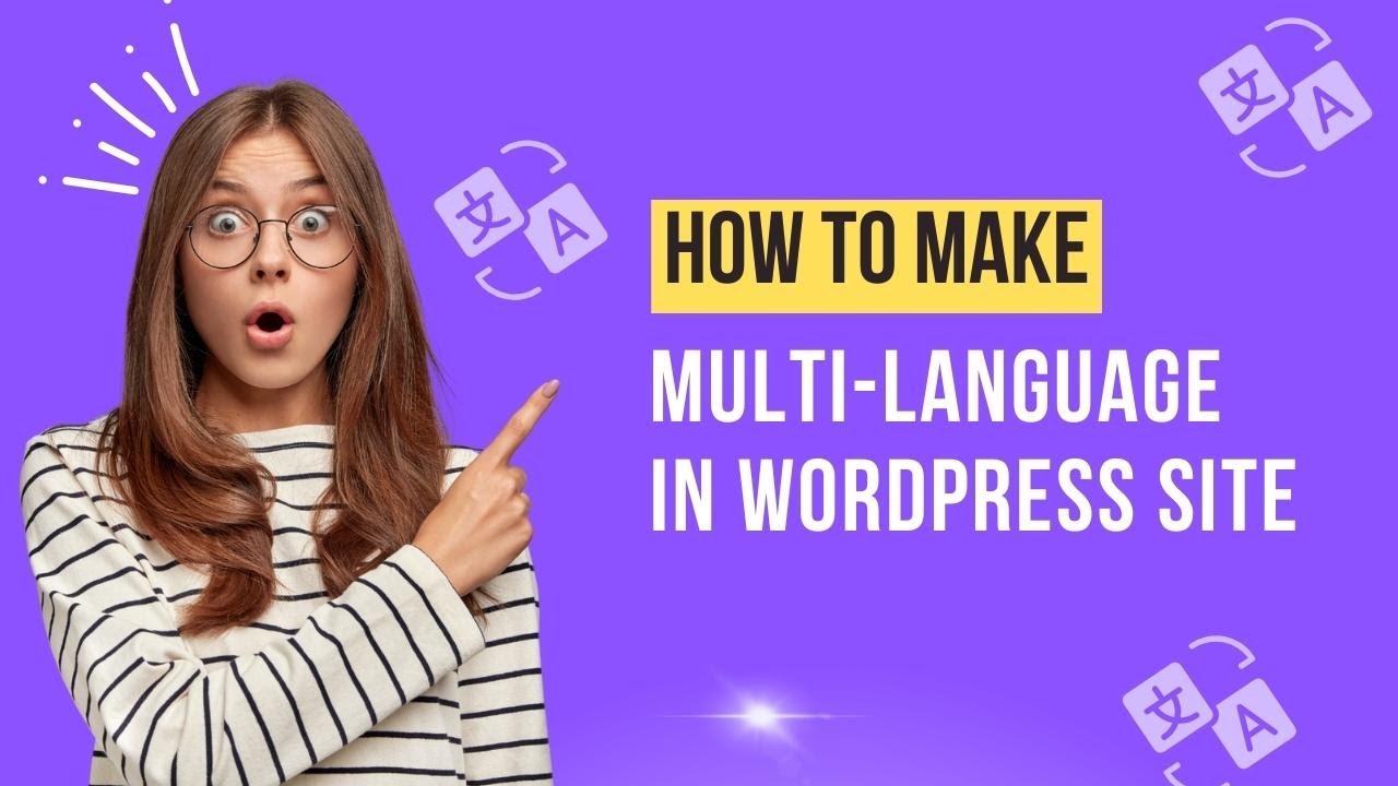 How To Create multi language website wordpress বাংলা টিউটোরিয়াল
