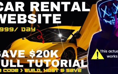 How To Make A Car Rental Booking Website With WordPress | Full Tutorial