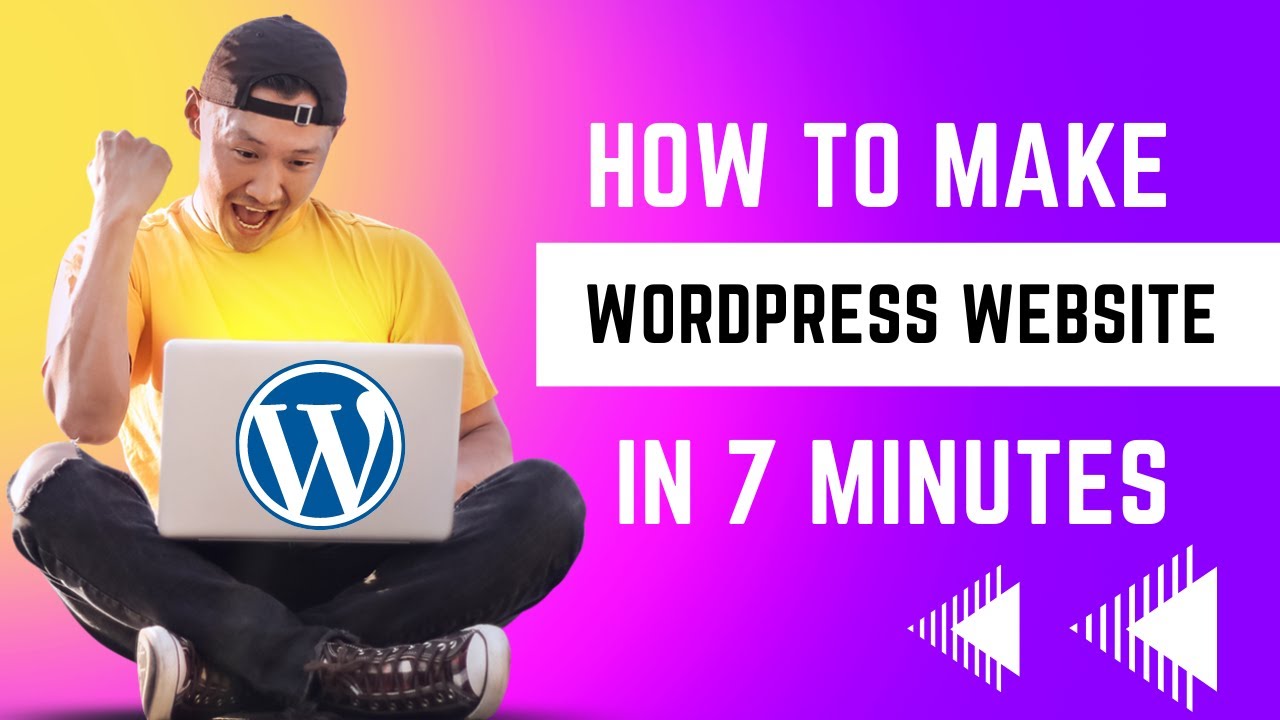 How To Make A WordPress Website In Less Than 7 Minute - Wordpress Tutorial For Beginners 2022