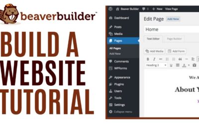 How to Build a Website with Beaver Builder | WordPress Tutorial