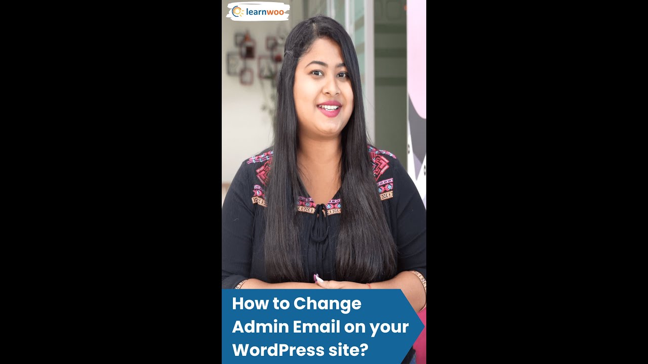 How to Change Admin Email on your WordPress Site? #shorts