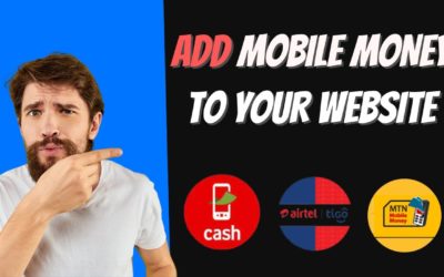 How to add mobile money payment to a WordPress website
