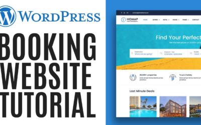 How to make a booking website using WordPress – 2022 tutorial