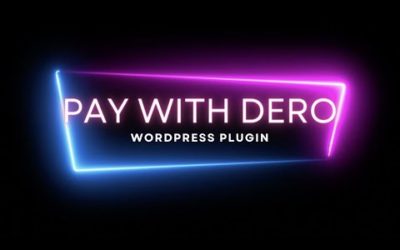 Pay with DERO WordPress Plug-in Tutorial