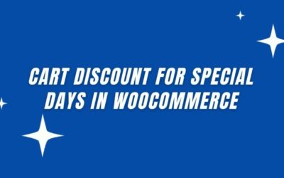 Cart Discount for Special Days in WooCommerce