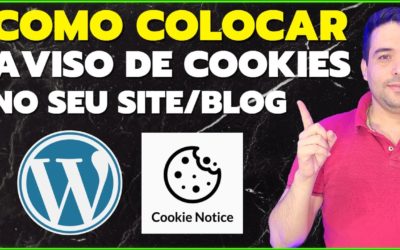 Como Colocar Aviso de Cookies [CONSENTIMENTO DE COOKIES NO WORDPRESS] Aviso de Cookies no WordPress
