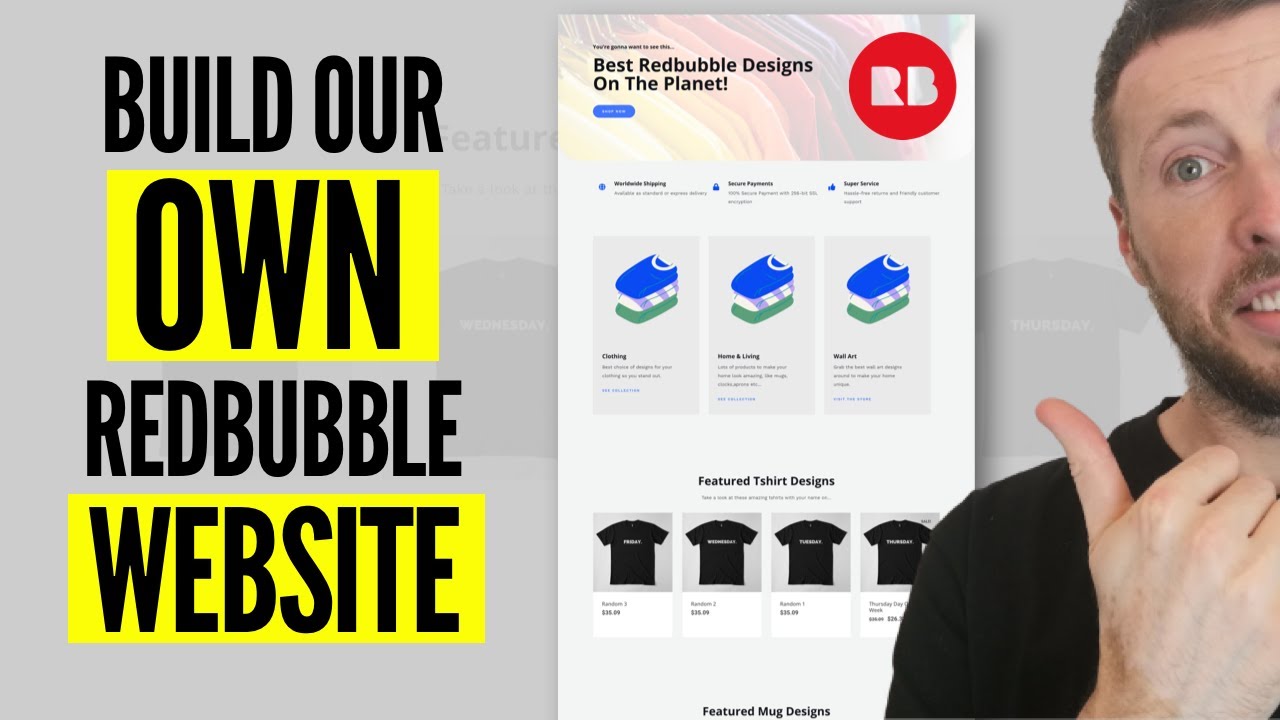 Create Your Own RedBubble Website FREE On Wordpress (Step By Step)