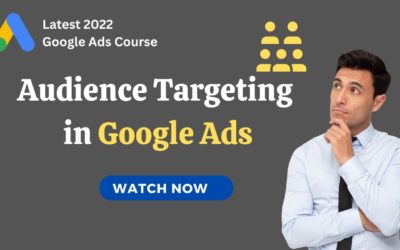 Digital Advertising Tutorials – Audience Targeting in Google Ads – Google Ads Tutorial | Deepak Kapoor Marketing