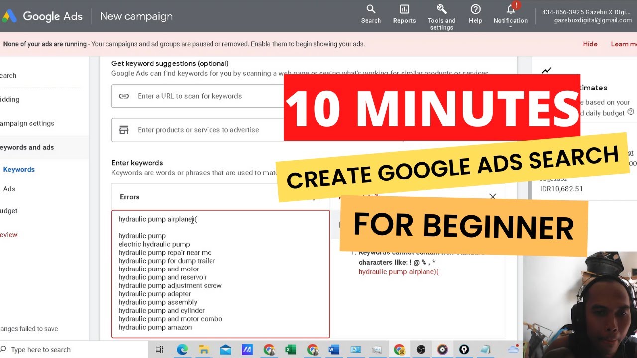 How To Create Search Network At Google Ads Campaign (Step-By-Step)